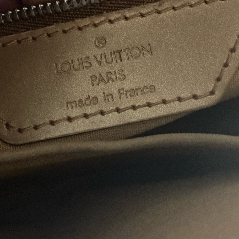 Louis Vuitton Monogram Gold Leather Bag Authentic - Picture 7 of 16